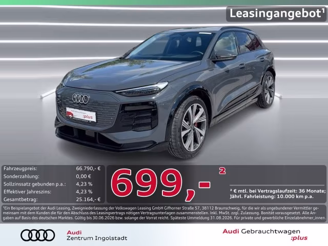 Audi Q6 e-tron SUV qu Tech+ AHK PANO MATRIX B&amp;amp;O HuD