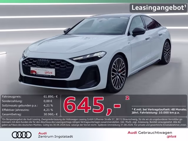 Audi A5 Limousine e-hybrid qu S line Tech pro PANO 20