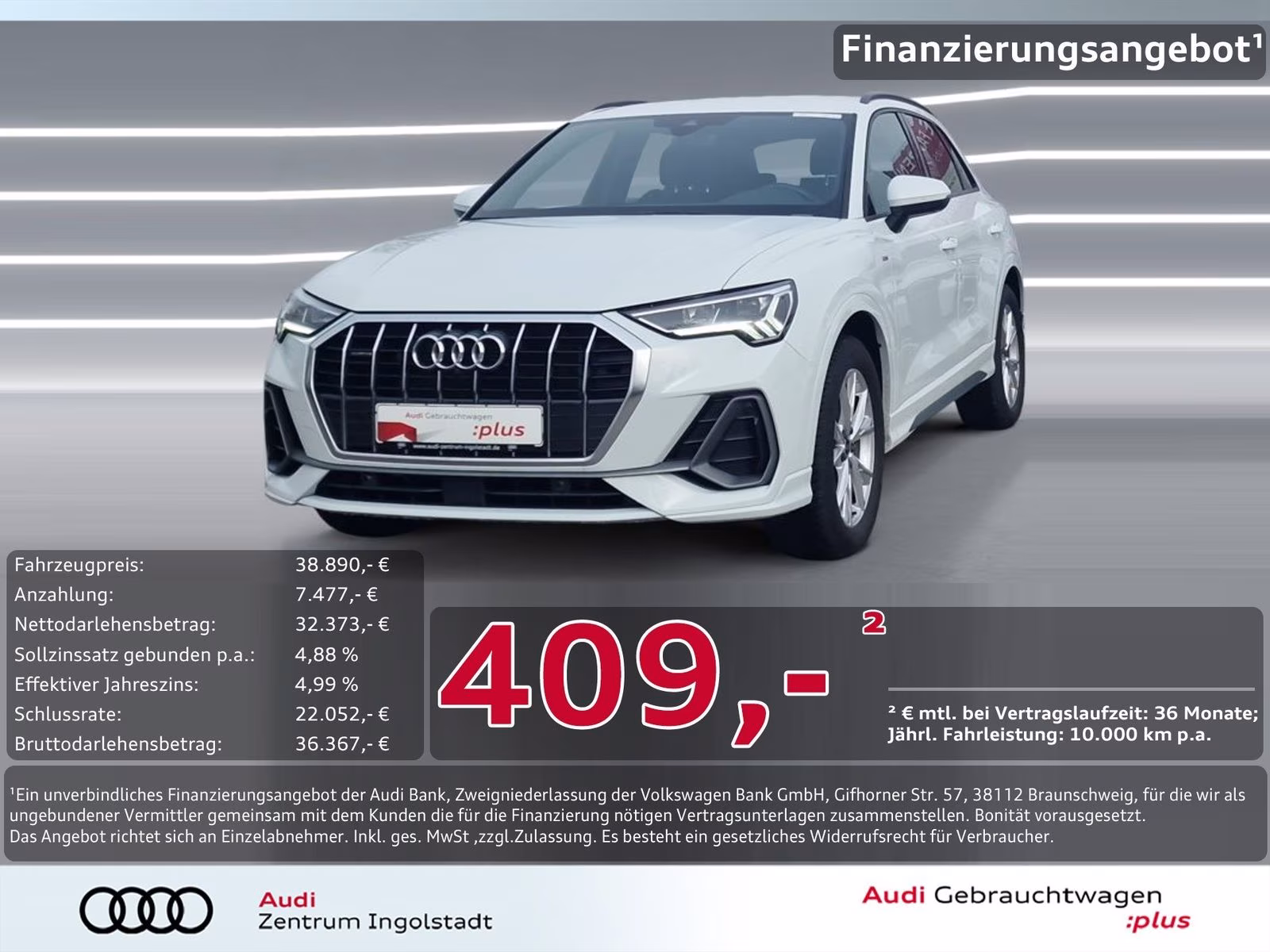40 TFSI qu S line 360° AHK NAVI+ LED ACC 18"
