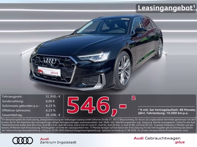 Audi A6 Avant 40 TDI S line AHK MATRIX Memory PDC 19&amp;quot;
