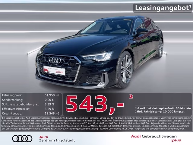 Audi A6 Avant 40 TDI S line AHK MATRIX Memory PDC 19&amp;quot;