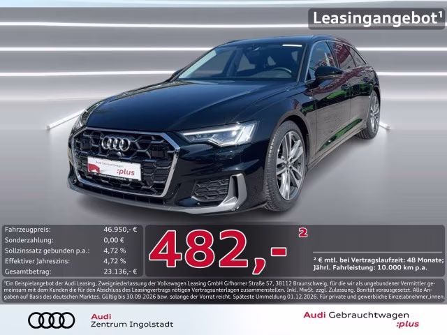 Audi A6 Avant 40 TDI S line AHK MATRIX Memory PDC 19&amp;quot;