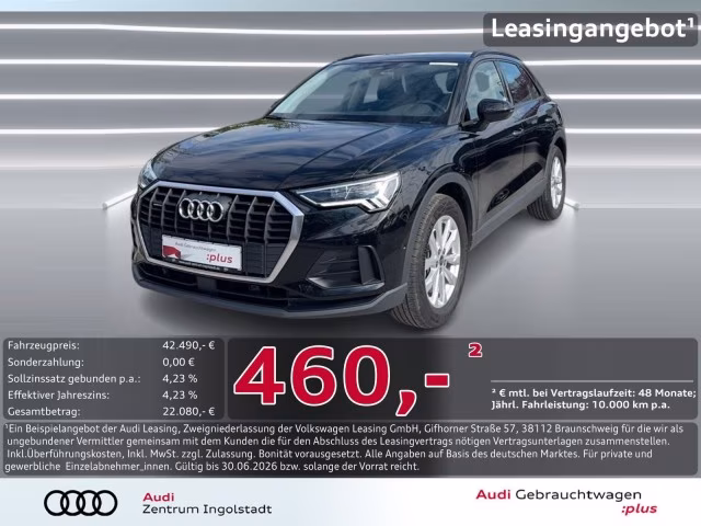 Audi Q3 40 TDI qu LED Virtual Kam NAVI+ PDC ACC 18&amp;quot;