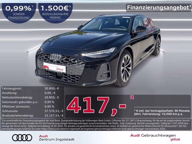 Audi A6 Avant TDI qu Tech+ AHK PANO MATRIX PDC Memory