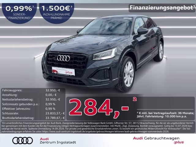 Audi Q2 40 TFSI qu LED NAVI ACC KAMERA PDC+ advanced