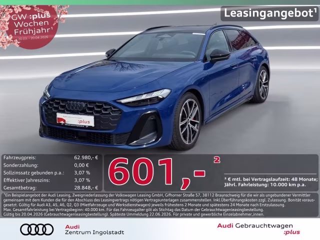 Audi A5 Avant e-hybrid qu S line Tech+ AHK PANO 360°