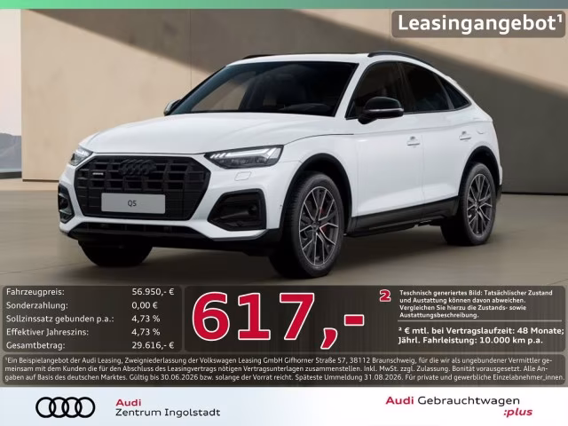 Audi Q5 Sportback 50 TFSI e qu AHK PANO HuD advanced
