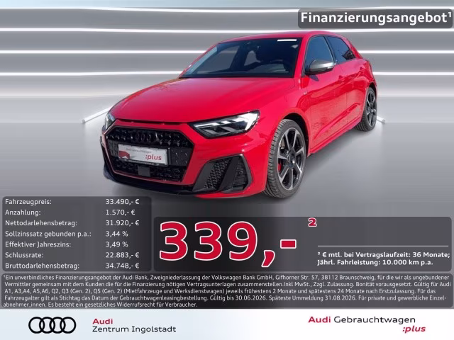 Audi A1 Sportback 40 TFSI S line ACC SONOS LED Kamera