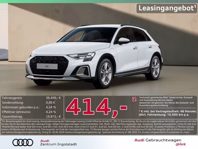 Audi A3 allstreet 40 TFSI e STHZG LED Kam NAVI+ ACC