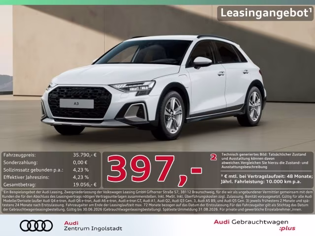 Audi A3 allstreet 40 TFSI e STHZG LED Kam NAVI+ ACC