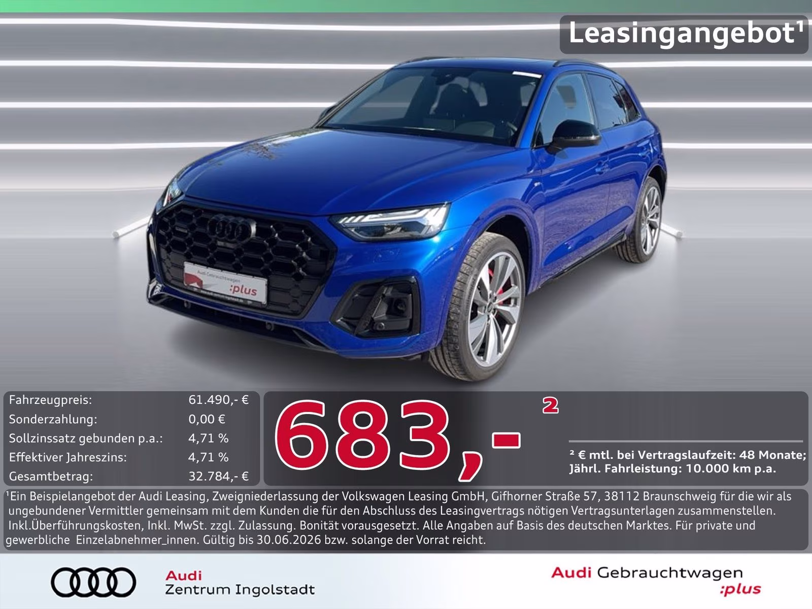 55 TFSI e qu S line AHK PANO MATRIX 360° 21"