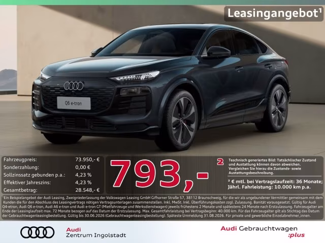 Audi Q6 e-tron Sportback qu Tech pro AHK MATRIX LUFT