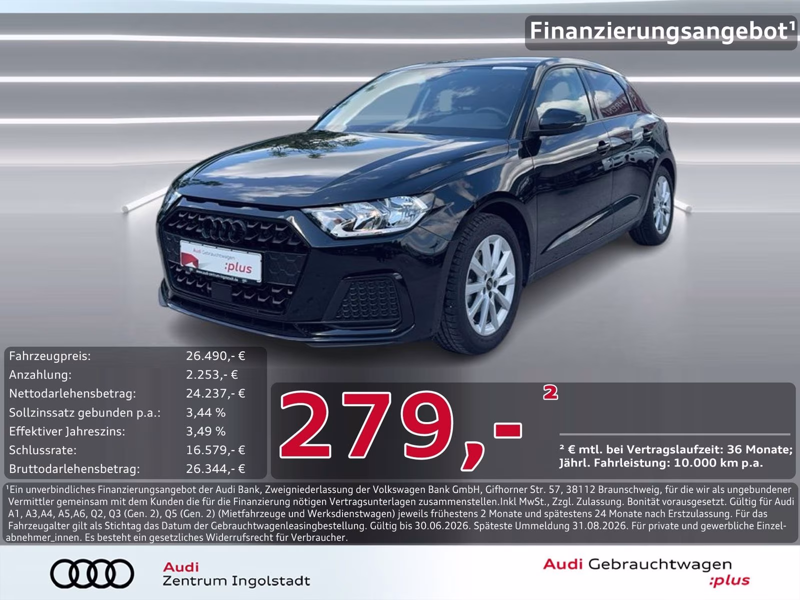 Sportback 30 TFSI NAVI+ Optik-schw.+ advanced