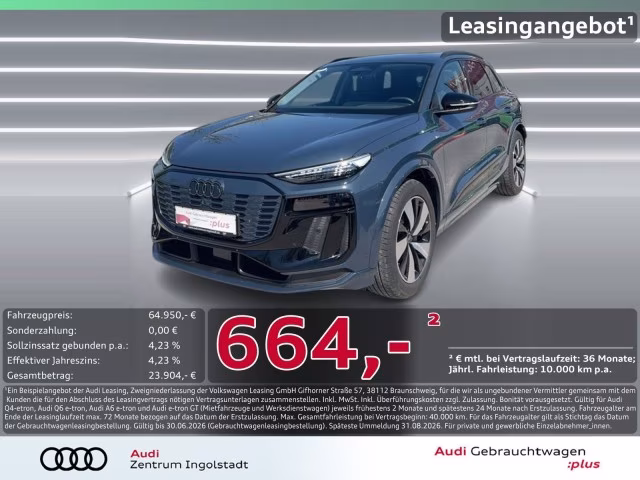 Audi Q6 e-tron performance S line Tech+ MATRIX AHK