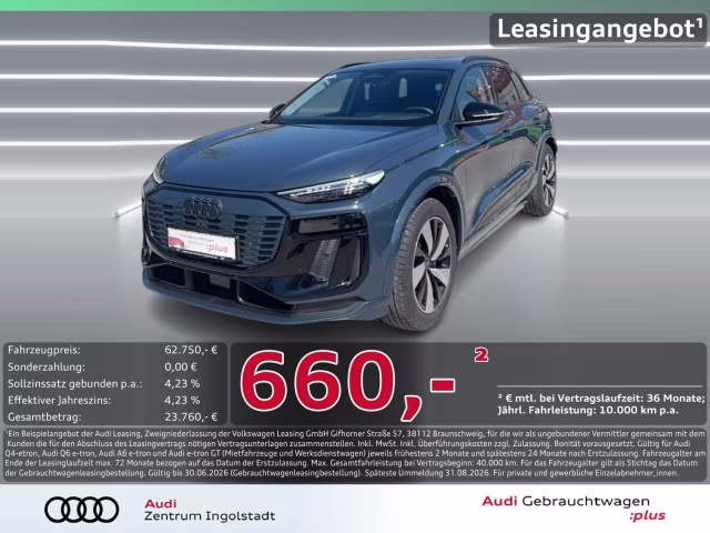 Audi Q6 e-tron performance S line Tech+ MATRIX AHK