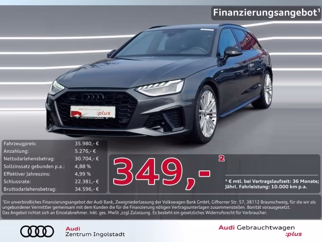 Audi A4 Avant 50 TDI qu S line competition MATRIX AHK