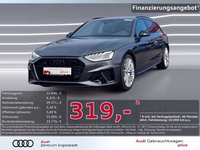 Audi A4 Avant 50 TDI qu S line competition MATRIX AHK