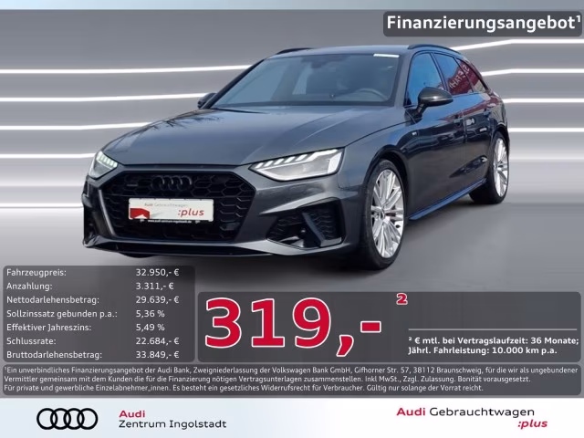 Audi A4 Avant 50 TDI qu S line competition MATRIX AHK