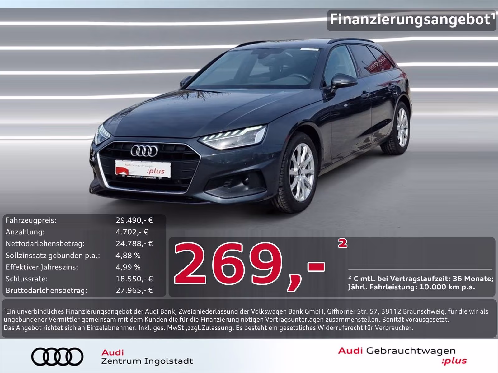 Avant 30 TDI AHK VIRTUAL+ LED SHZ NAVI PDC+