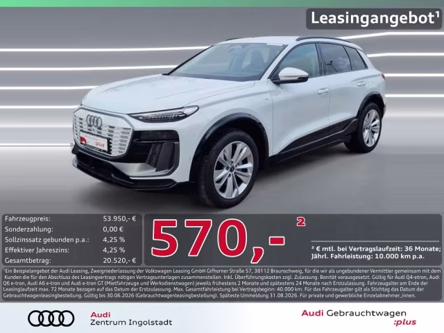 Audi Q6 e-tron S line Tech LED+ AHK ACC Kameras 20&amp;quot;