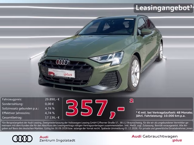 Audi A3 Sportback 35 TDI S line ACC NAVI+ VIRTUAL KAM