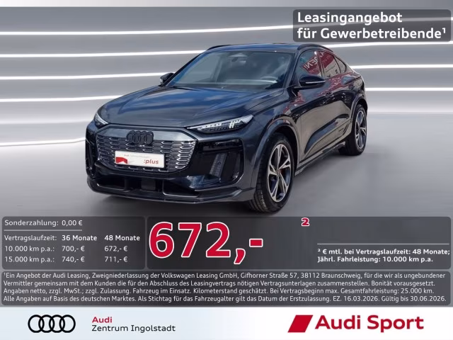 Audi Q6 Sportback e-tron qu S line Tech+ MATRIX AHK