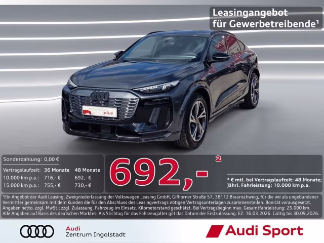 Audi Q6 Sportback e-tron qu S line Tech+ MATRIX AHK