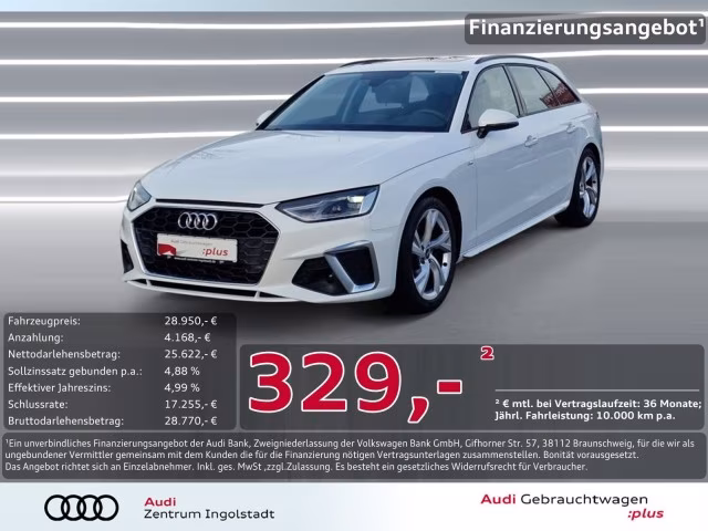 Audi A4 Avant 35 TFSI S line PANO SHZ PDC NAVI 18&amp;quot;