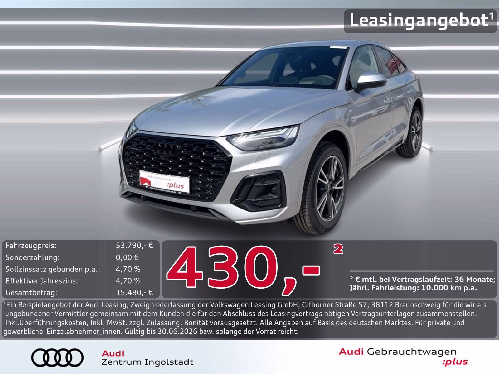 Sportback 50 TDI qu S line MATRIX AHK HuD ACC