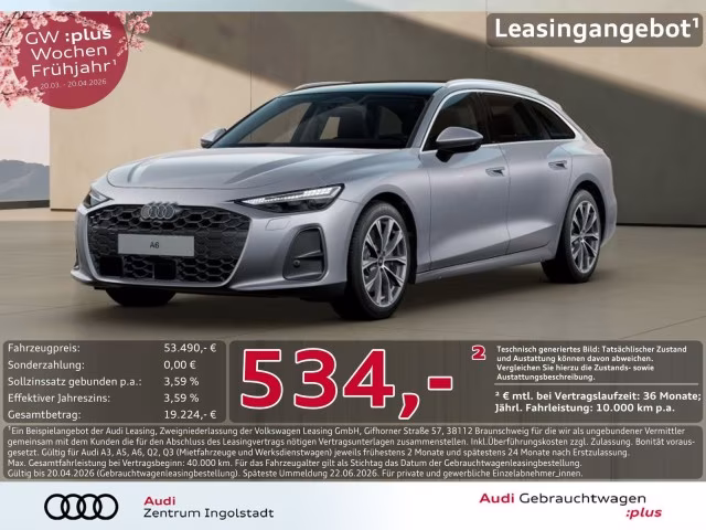 Audi A6 Avant TDI qu Tech+ MATRIX Pano AHK 360° ACC