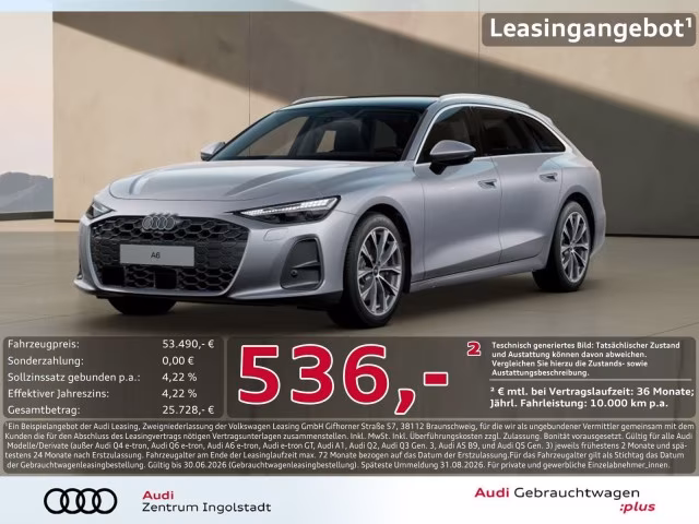 Audi A6 Avant TDI qu Tech+ MATRIX Pano AHK 360° ACC