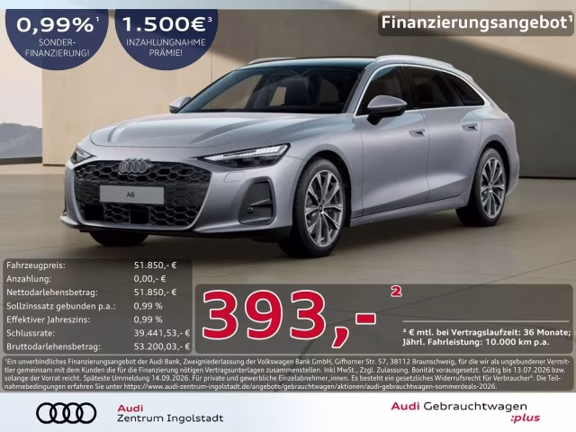 Audi A6 Avant TDI qu Tech+ MATRIX Pano AHK 360° ACC
