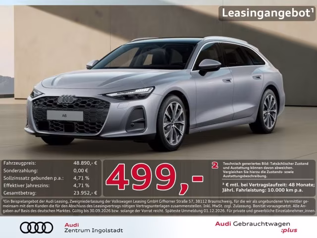 Audi A6 Avant TDI qu Tech+ MATRIX Pano AHK 360° ACC