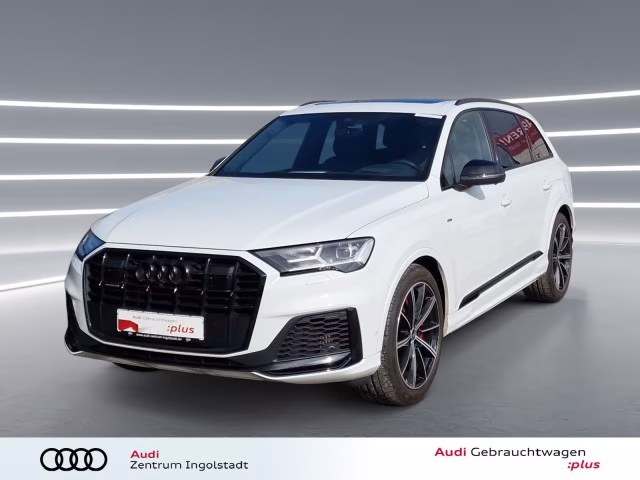 Audi Q7 55 TFSI e qu S line AHK HuD Luft ACC B&amp;amp;O 21&amp;quot;