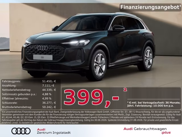 Audi Q5 TDI qu AHK PANO Kamera LED NAVI+ ACC PDC 19&amp;quot;