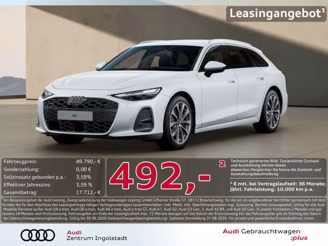 Audi A6 Avant TFSI Tech+ MATRIX B&amp;amp;O HuD 360° ACC 19&amp;quot;