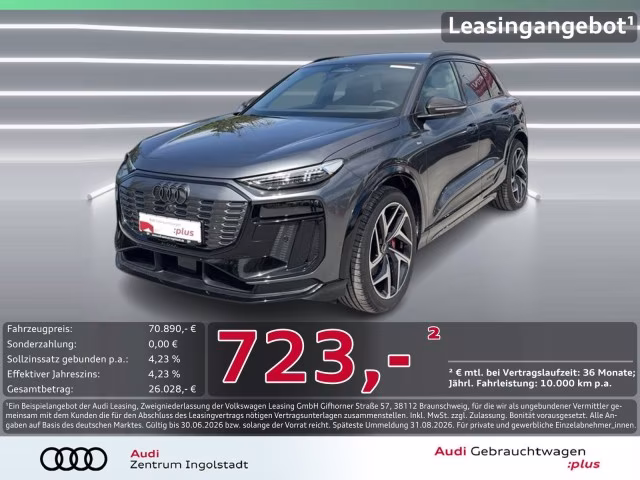 Audi Q6 e-tron qu S line Tech pro MATRIX AHK Luft ACC