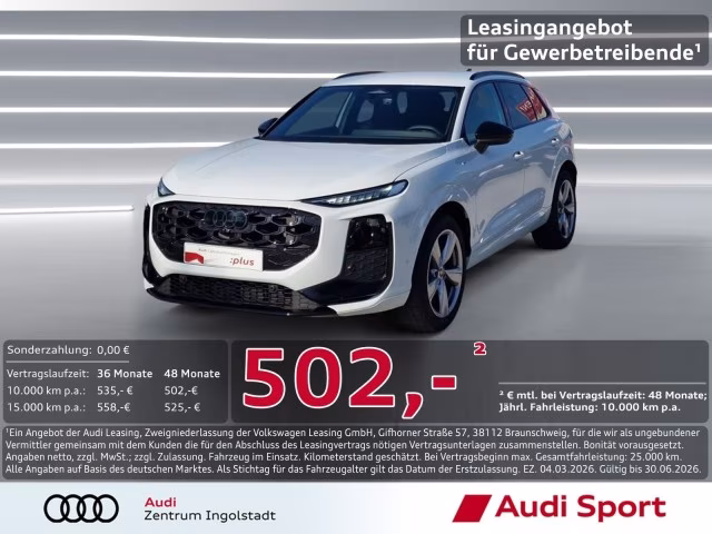 Audi Q3 TDI S line Tech+ LED+ KAMERA ACC PDC+ SHZ 19&amp;quot;