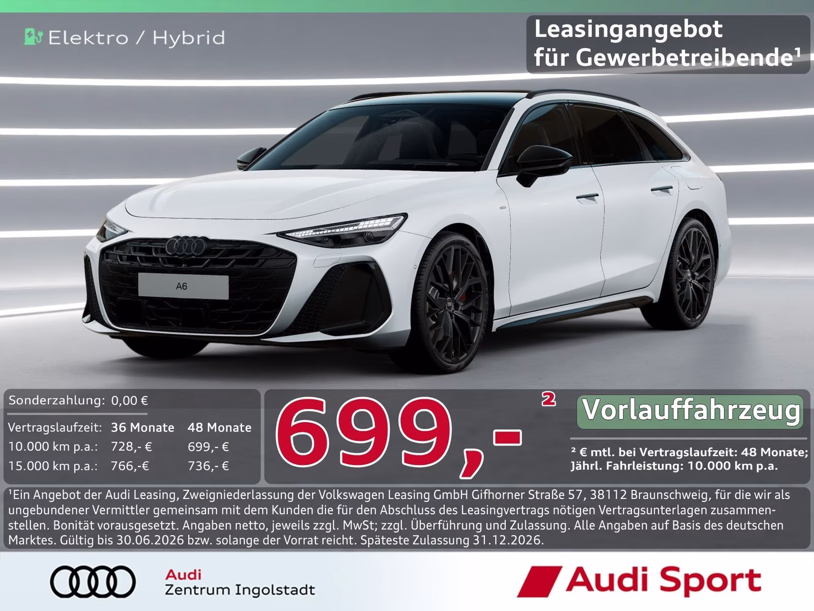 Avant e-hybrid qu edition one UPE 96.740,-