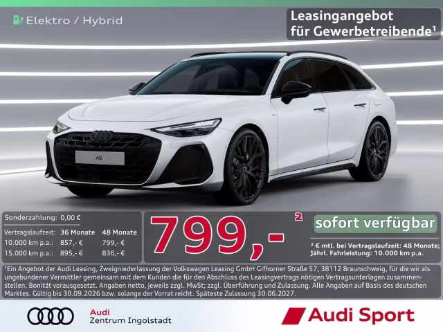 Audi A6 Avant e-hybrid qu edition one UPE 97.540,-