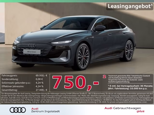 Audi A6 Sportback e-tron qu S line Tech pro Luft AHK