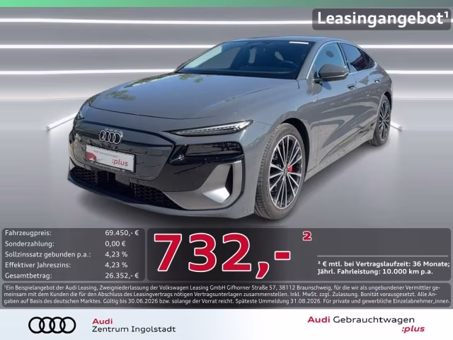 Audi A6 Sportback e-tron qu S line Tech pro Luft AHK