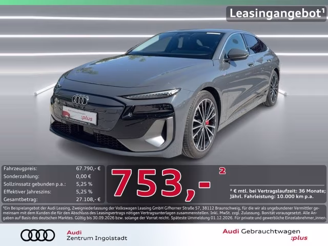 Audi A6 e-tron Sportback qu S line Tech pro Luft AHK