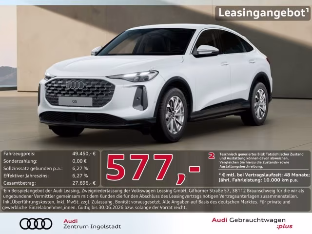 Audi Q5 Sportback TFSI qu LED AHK ACC PDC+ Virtual+