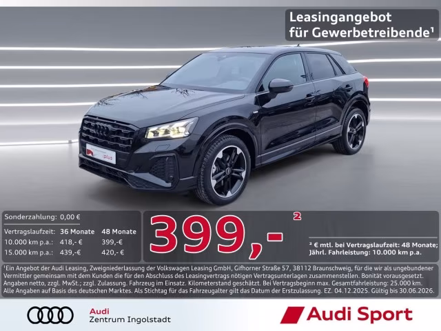 Audi Q2 35 TDI S line MATRIX KAMERA AHK ACC SHZ 18&amp;quot;