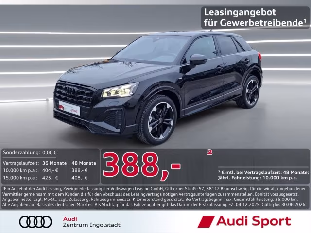 Audi Q2 35 TDI S line MATRIX KAMERA AHK ACC SHZ 18&amp;quot;