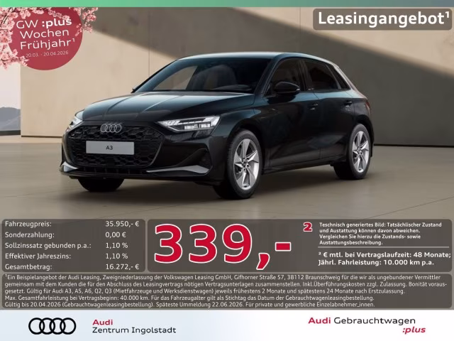 Audi A3 Sportback 40 TFSI e advanced LED KAM ACC NAVI