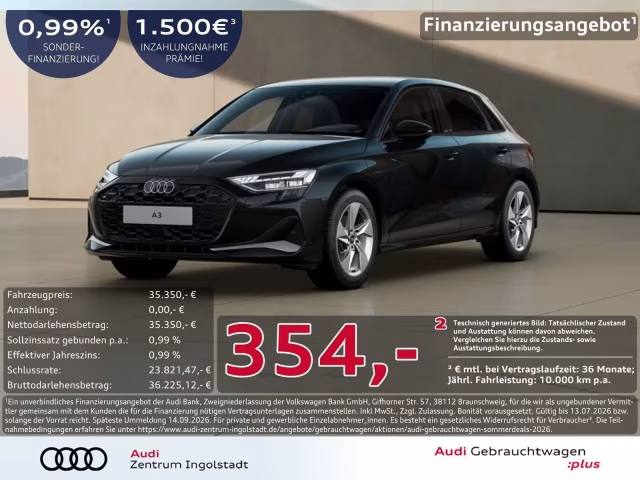 Audi A3 Sportback 40 TFSI e advanced LED KAM ACC NAVI