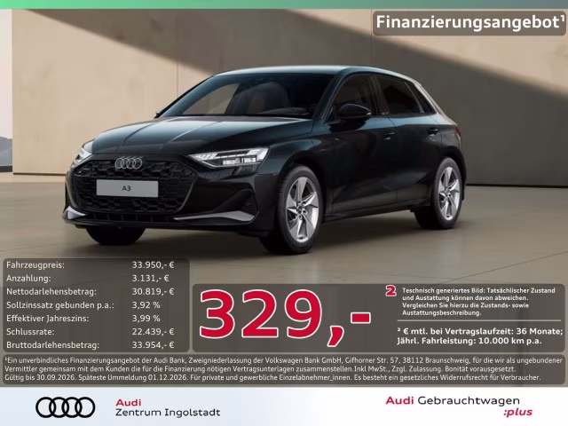 Audi A3 Sportback 40 TFSI e advanced LED KAM ACC NAVI
