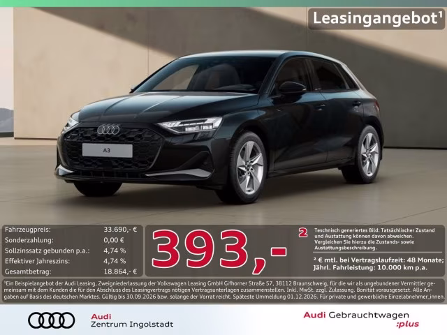 Audi A3 Sportback 40 TFSI e advanced LED KAM ACC NAVI